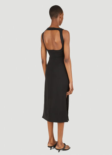 Circle Button Dress Courrèges Circle Button Dress Black cou0247011