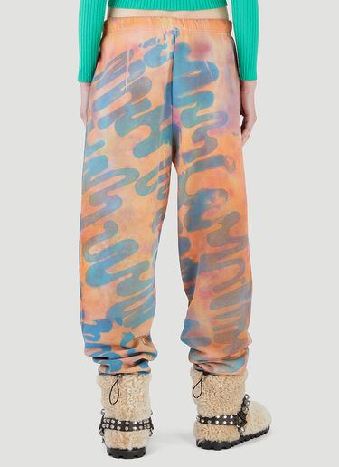 Collina Strada Logo-Print Track Pants Orange cst0245007