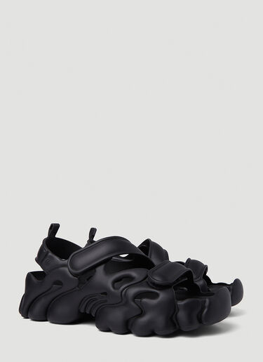 Collina Strada x Melissa Puff Sandals Black cst0251016