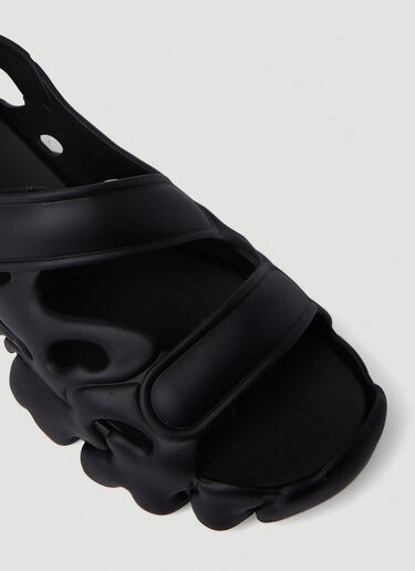 Collina Strada x Melissa Puff Sandals Black cst0251016