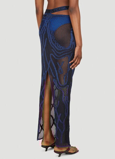 Birth Of Venus Knitted Skirt DI PETSA Birth Of Venus Knitted Skirt Blue dip0248003