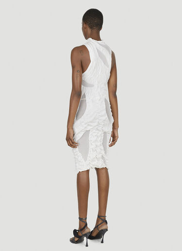 Wet Look Mini Dress DI PETSA Wet Look Mini Dress White dip0250001