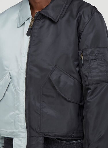 Split Bomber Jacket (Di)vision Split Bomber Jacket Black div0342014