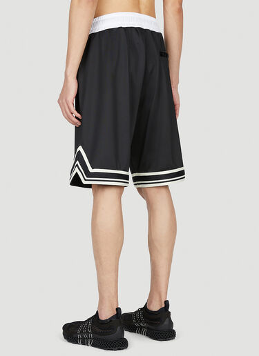 Dolce & Gabbana 徽标贴饰短裤 黑色 dol0151021