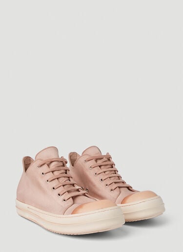 Faded Low Top Sneakers Rick Owens DRKSHDW Faded Low Top Sneakers Pink drk0152016