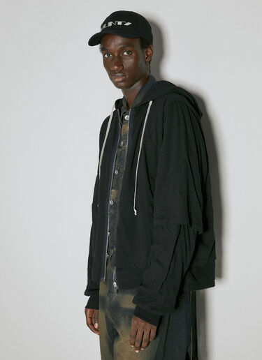 Rick Owens DRKSHDW 데님 베이스볼 캡 블랙 drk0154021