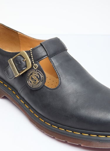 Dr. Martens T-Bar Leather Shoes Black drm0156012