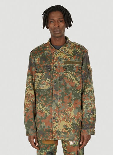 Camo Military Jacket DRx FARMAxY FOR LN-CC Camo Military Jacket Green drx0348003