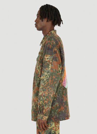Camo Military Jacket DRx FARMAxY FOR LN-CC Camo Military Jacket Green drx0348003