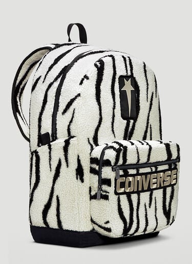 Rick Owens DRKSHDW X Converse Oversized Logo Patch Backpack White dsc0350004