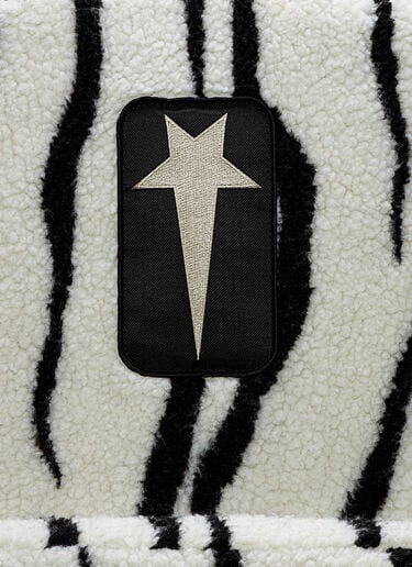 Rick Owens DRKSHDW X Converse Oversized Logo Patch Backpack White dsc0350004