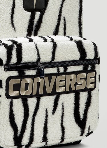 Rick Owens DRKSHDW X Converse Oversized Logo Patch Backpack White dsc0350004