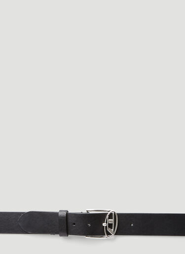 B-버클 로고 벨트 Diesel B-버클 로고 벨트 블랙 dsl0154028