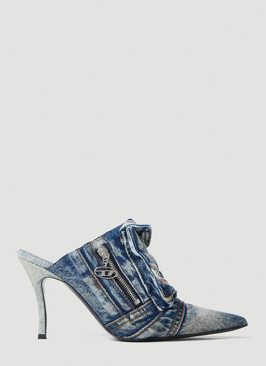 D-Venus Pocket High Heel Mules Diesel D-Venus Pocket High Heel Mules Blue dsl0252037