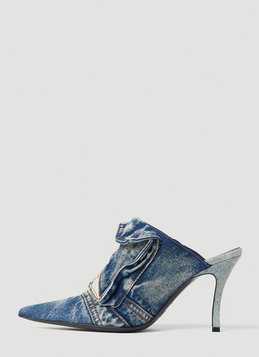 D-Venus Pocket High Heel Mules Diesel D-Venus Pocket High Heel Mules Blue dsl0252037