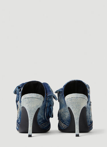 D-Venus Pocket High Heel Mules Diesel D-Venus Pocket High Heel Mules Blue dsl0252037
