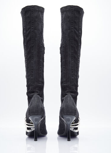 Diesel D-Eclipse Kbt 하이 부츠 블랙 dsl0253033