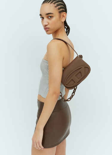 Diesel 1DR Shoulder Bag Brown dsl0257042
