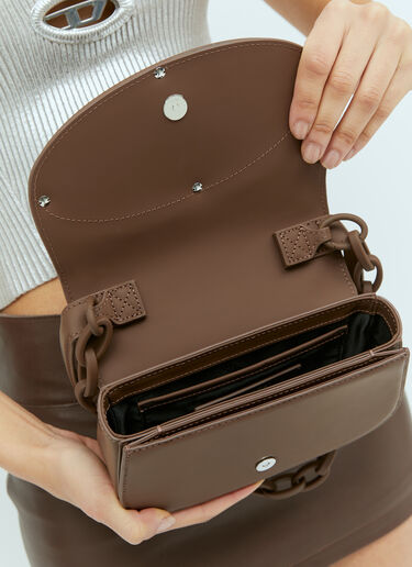 Diesel 1DR Shoulder Bag Brown dsl0257042
