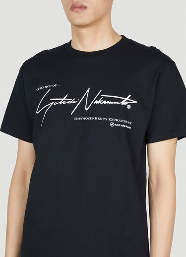 Satoshi Nakamoto T-Shirt DTF.NYC Satoshi Nakamoto T-Shirt Black dtf0152011