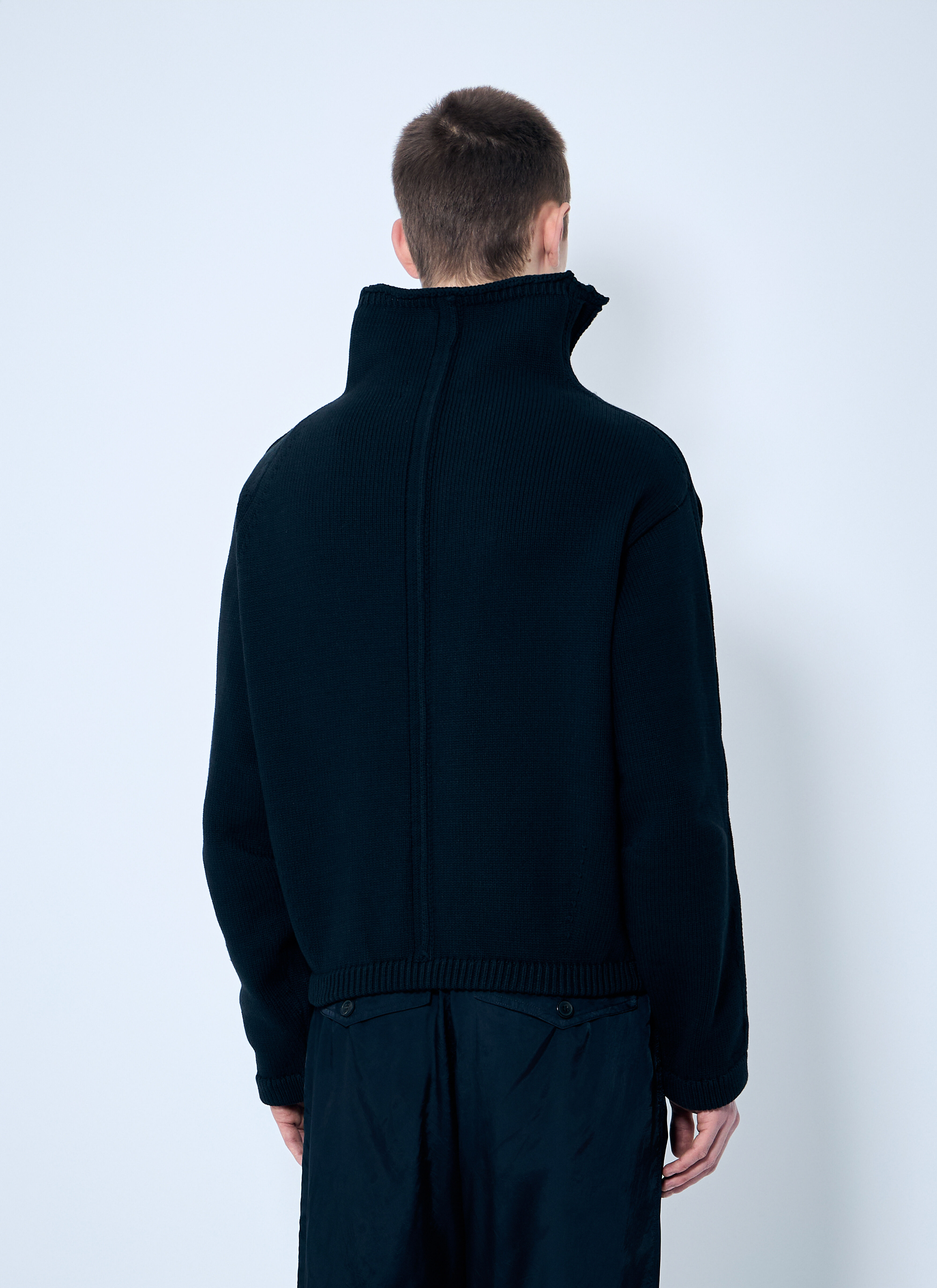 DRIES VAN NOTEN（ニット/セーター ・ ブラック/黒色系）の