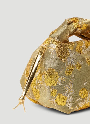 扭转提手手提包 Dries Van Noten 扭转提手手提包 金色 dvn0253006