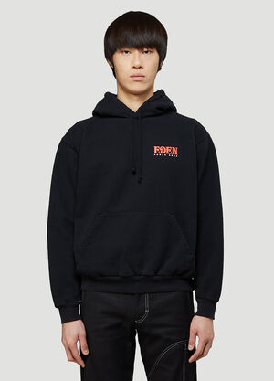 Eden Power Corp Recycled Logo Hooded Sweatshirt Black edn0142008