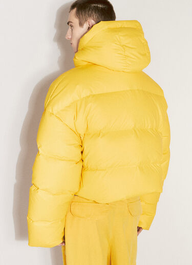 MML Hooded Puffer Jacket Entire Studios MML Hooded Puffer Jacket Yellow ent0156001