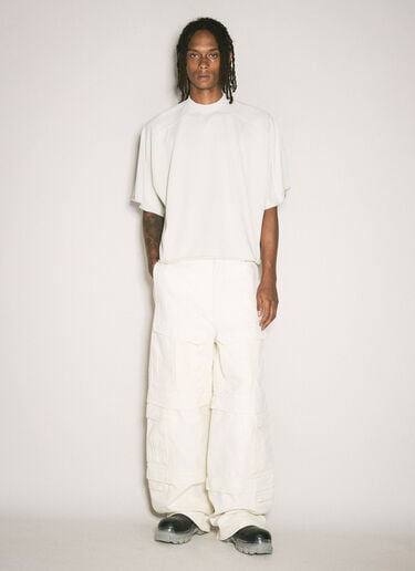 Canvas Cargo Pants Entire Studios Canvas Cargo Pants Cream ent0157012