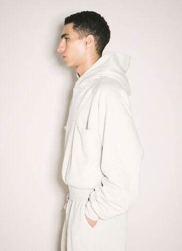 Entire Studios Double Double Hooded Sweatshirt Cream ent0157021