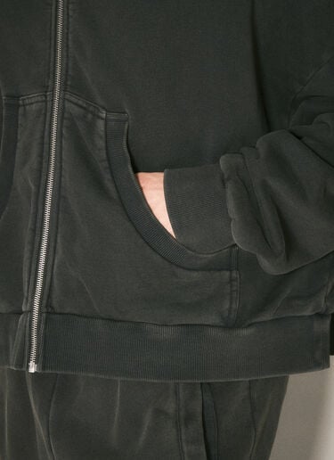 Entire Studios Eternal Zip Hooded Sweatshirt Black ent0157029