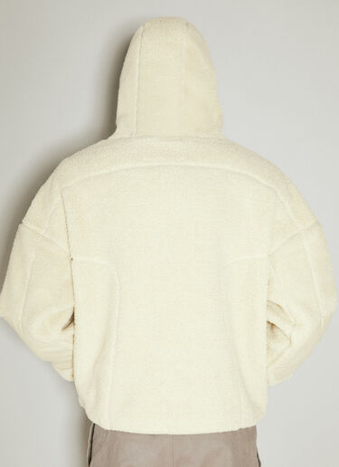 Fluffy Fleece Hooded Sweatshirt Entire Studios Fluffy Fleece Hooded Sweatshirt Beige ent0353012