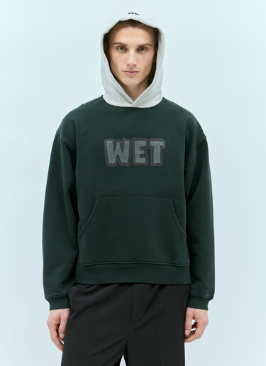 Wet Hooded Sweatshirt ERL Wet Hooded Sweatshirt Black erl0156020