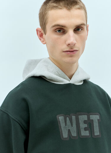 Wet Hooded Sweatshirt ERL Wet Hooded Sweatshirt Black erl0156020