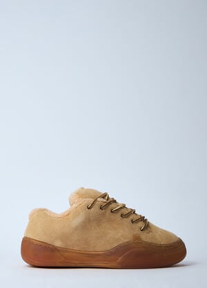 ERL Suede Vamp Skate Sneakers Sand erl0160015