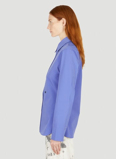 Eytys Trix Button Down Shirt Blue eyt0251012