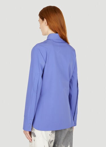 Eytys Trix Button Down Shirt Blue eyt0251012