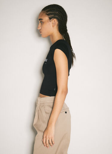 Eytys Zion Cropped T-Shirt Black eyt0258011