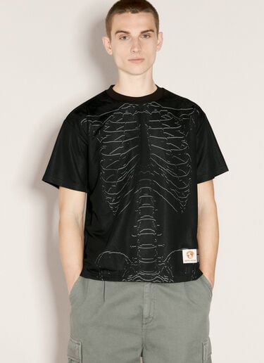 Fucking Awesome Skeleton Mesh T-Shirt Black fua0156005