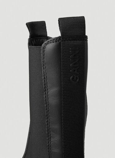Leather Chelsea Boots GANNI Leather Chelsea Boots Black gan0246038