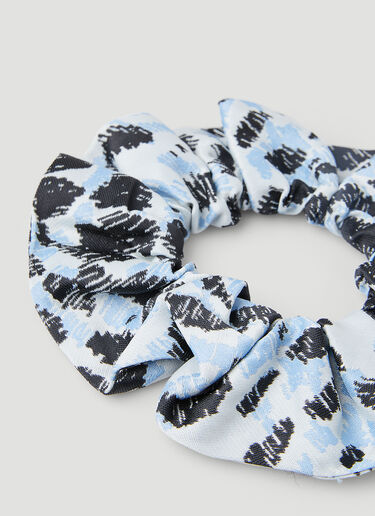 Crispy Jacquard Scrunchie GANNI Crispy Jacquard Scrunchie Black gan0247052