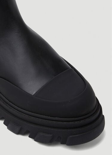 Leather Chelsea Ankle Boots GANNI Leather Chelsea Ankle Boots Black gan0350001