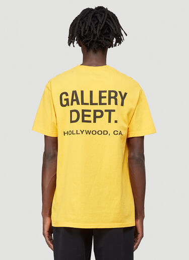 Gallery Dept. Souvenir T-Shirt   Yellow gdp0141021
