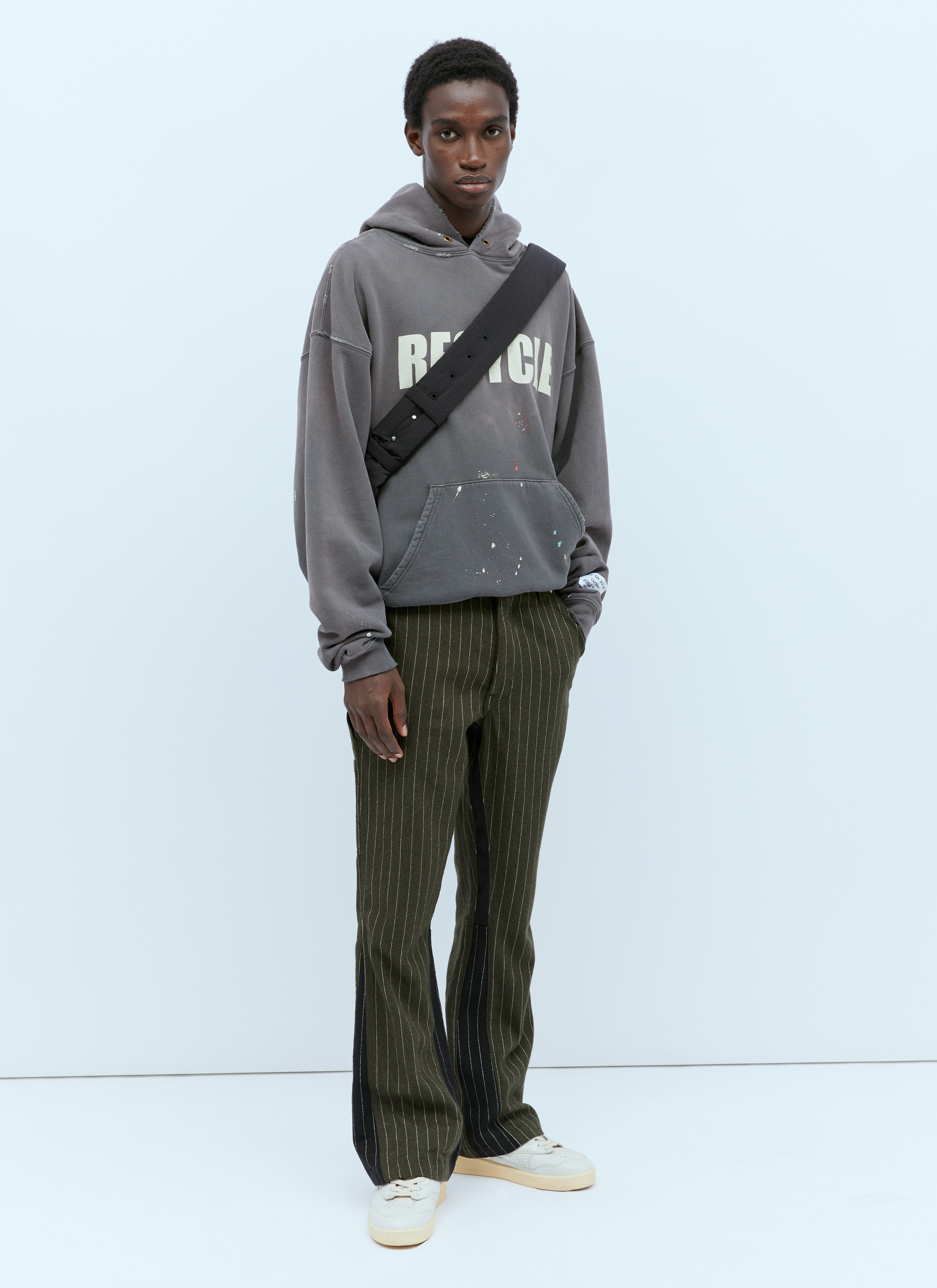 GALLERY DEPT. 90'S RECYCLE HOODIE | VINTAGE BLACK