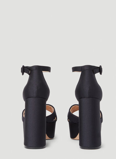 Gianvito Rossi 셰리든 하이힐 샌들 블랙 gia0251013