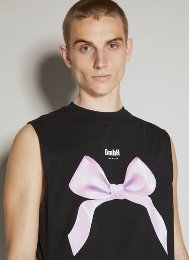 Bow Print T-Shirt GmbH Bow Print T-Shirt Black gmb0156005