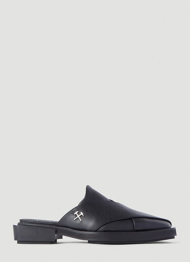Chappal Faux-Leather Mules GmbH Chappal Faux-Leather Mules Black gmb0244014
