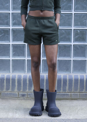 GREG ROSS Gym Sweat Shorts Green grr0257014