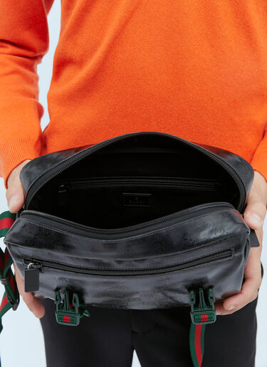 GG Crystal Messenger Bag Gucci GG Crystal Messenger Bag Black guc0154038