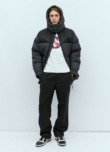 GG インサート ダウンジャケット Gucci GG インサート ダウンジャケット ブラック guc0155034